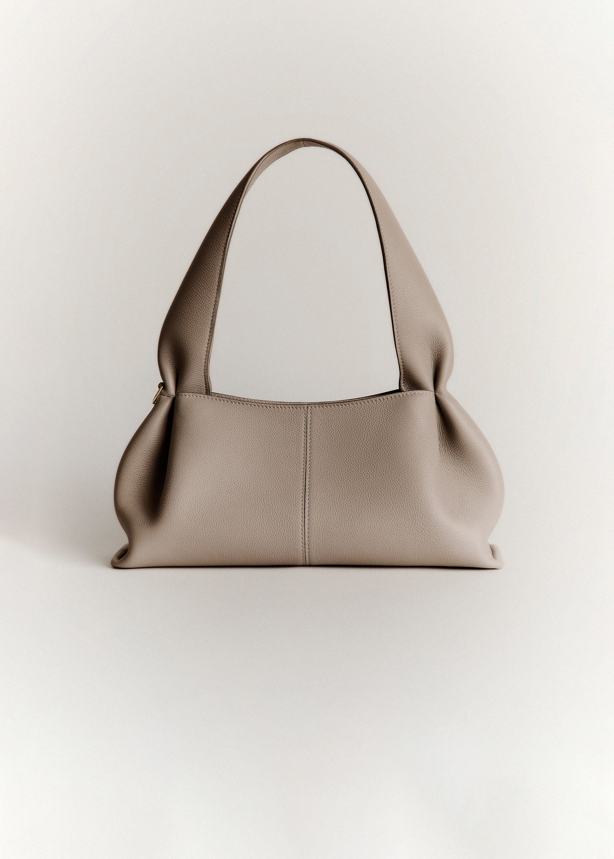 Polène | Bag - Numéro Neuf East-West - Textured Taupe – Polène US