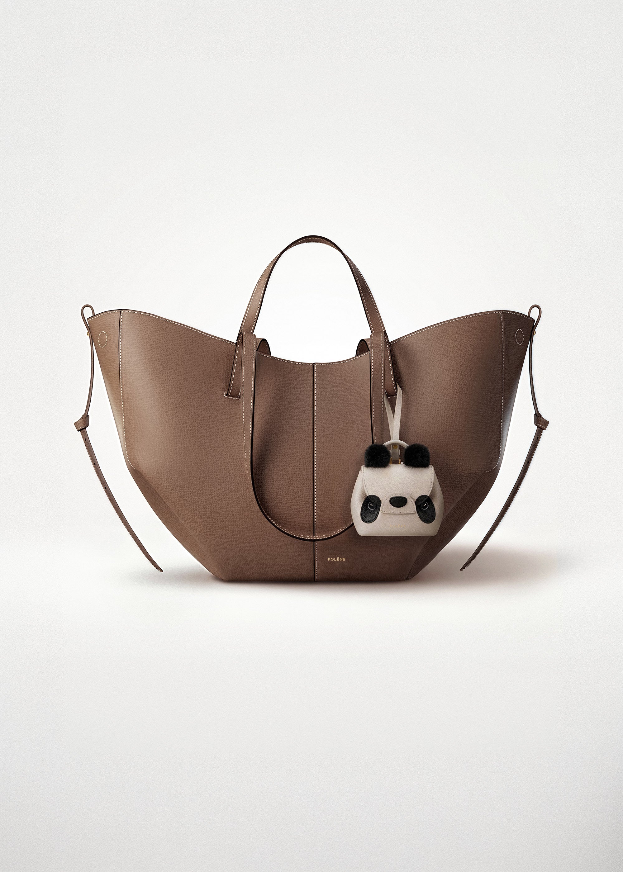 POLÈNE The Nanonimals Pamboo チャーム Polène | Charm - The Nanonimals Pamboo - Ecru – Polène US