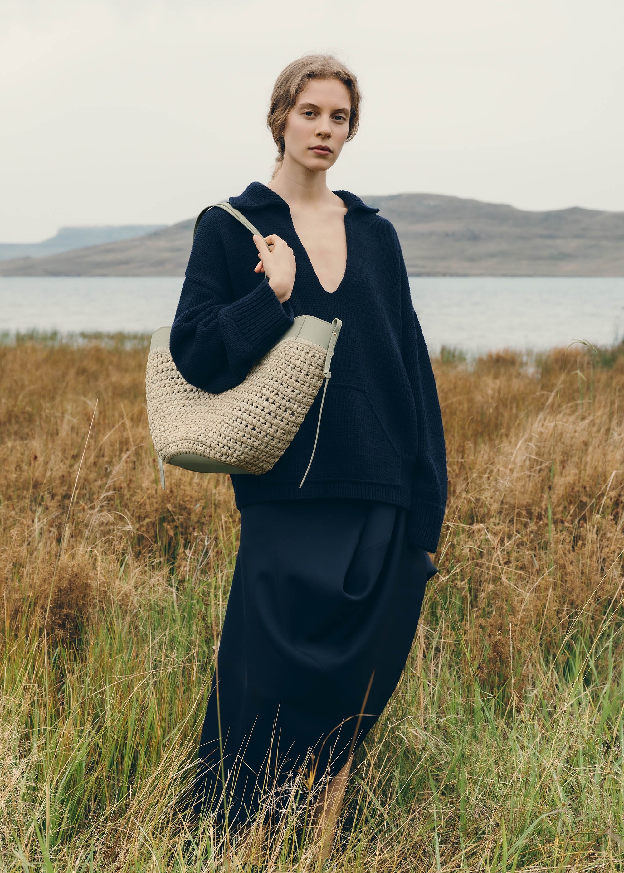 Polène | Bag - Cyme - Raphia Laurel – Polène US
