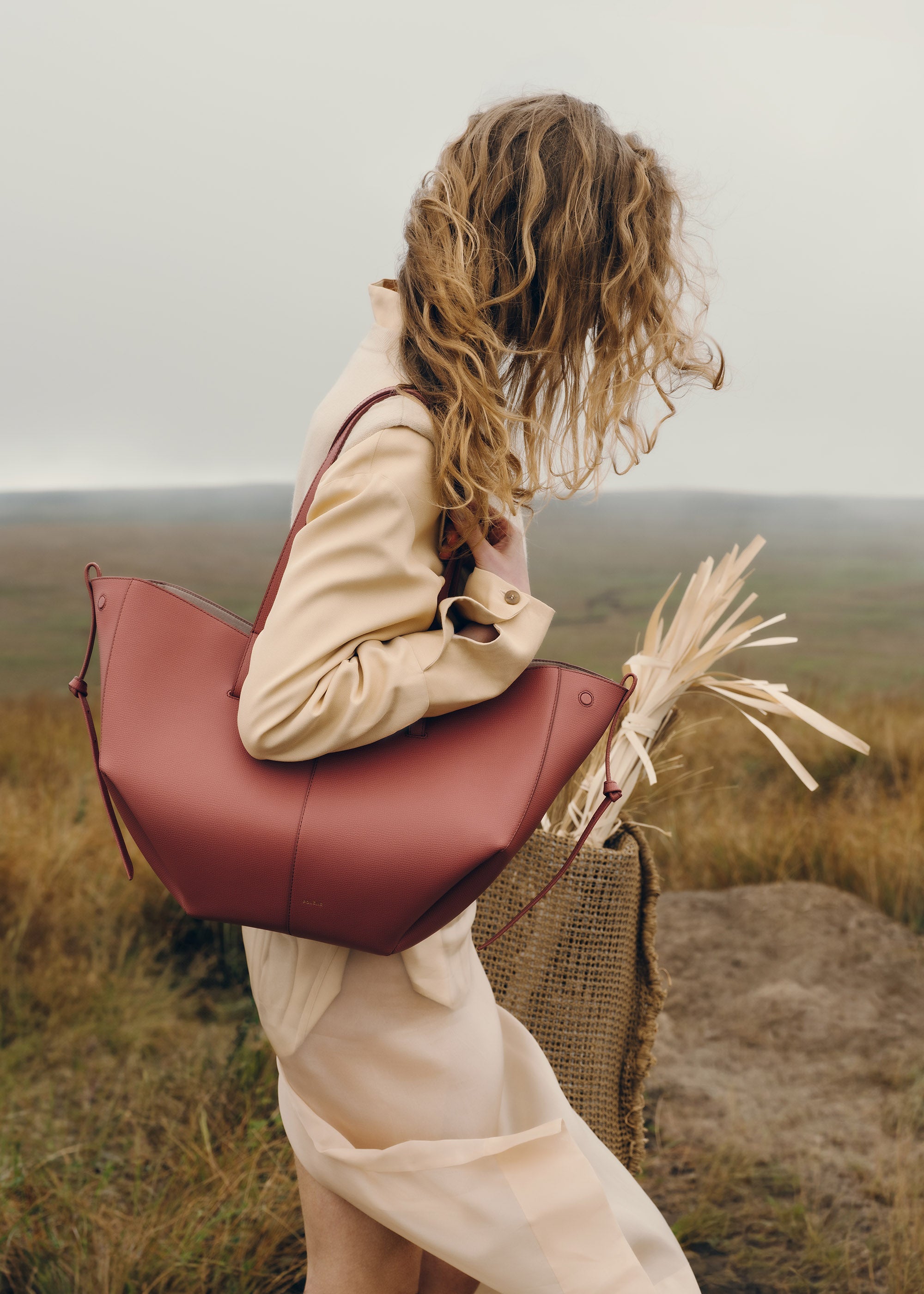 Polène | Bag - Cyme - Textured Terracotta – Polène US