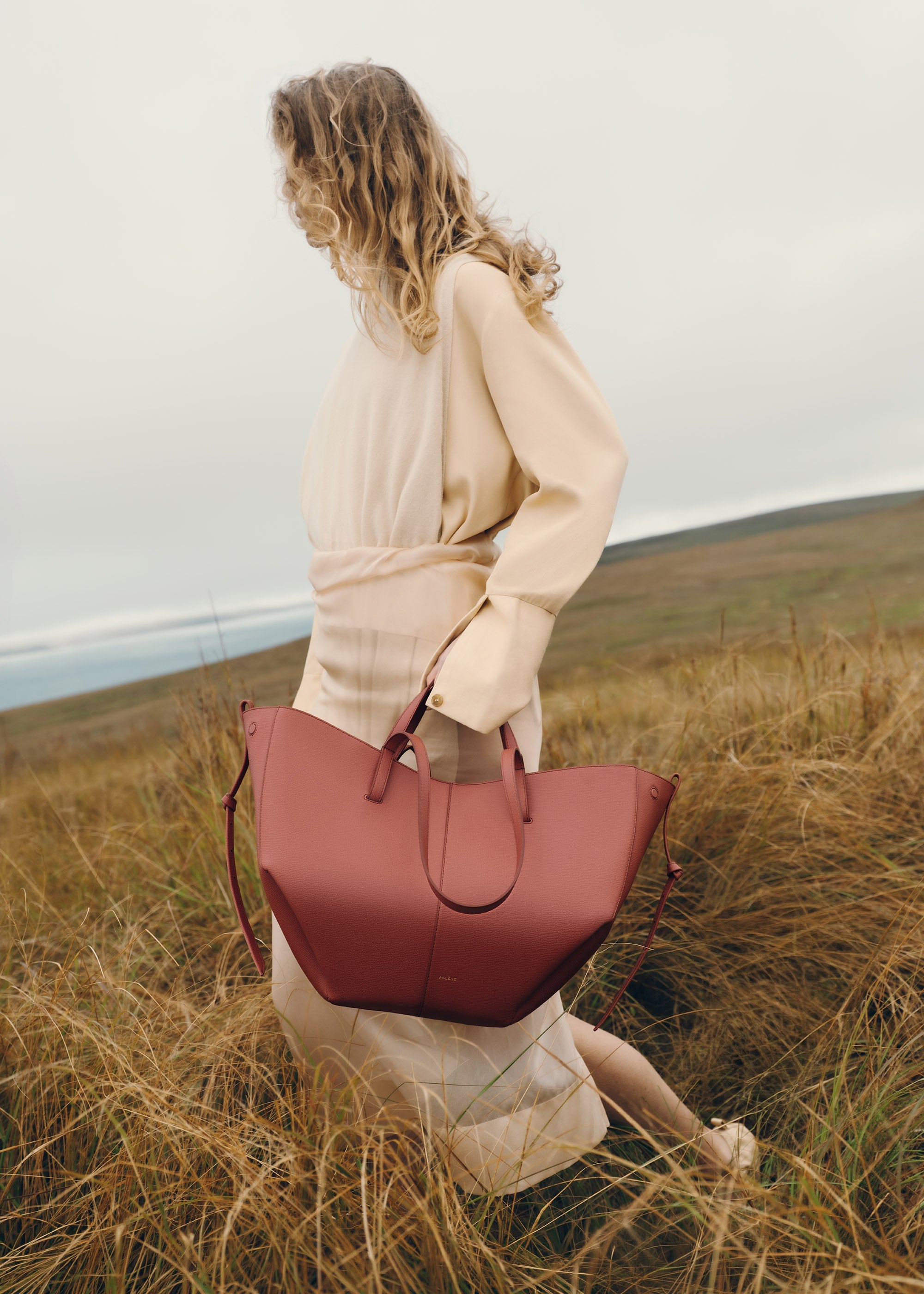 Polène | Bag - Cyme - Textured Terracotta – Polène US