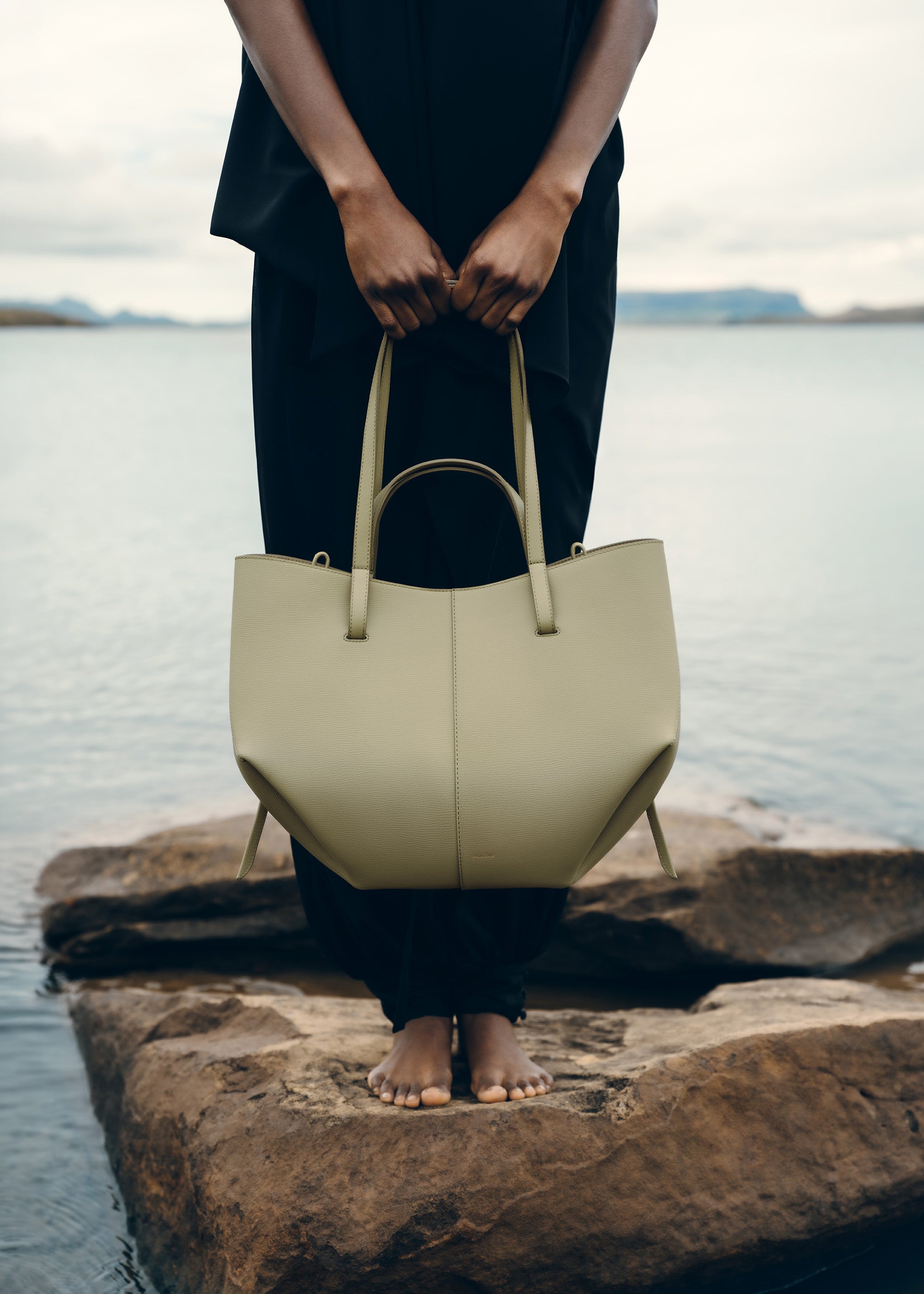 Polène | Bag - Cyme - Textured Linden – Polène US