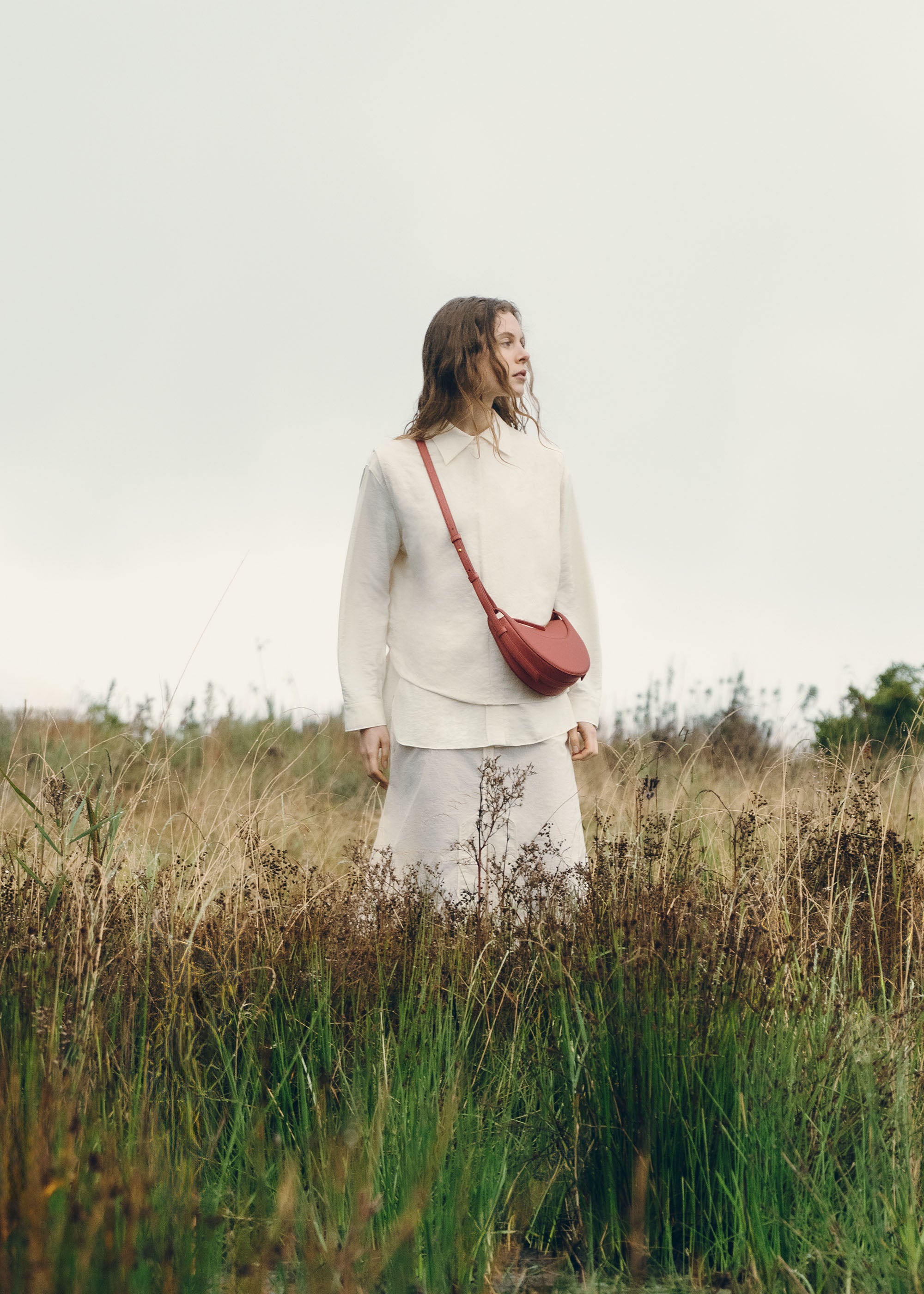 Polène | Bag - Numéro Dix - Textured Terracotta – Polène US