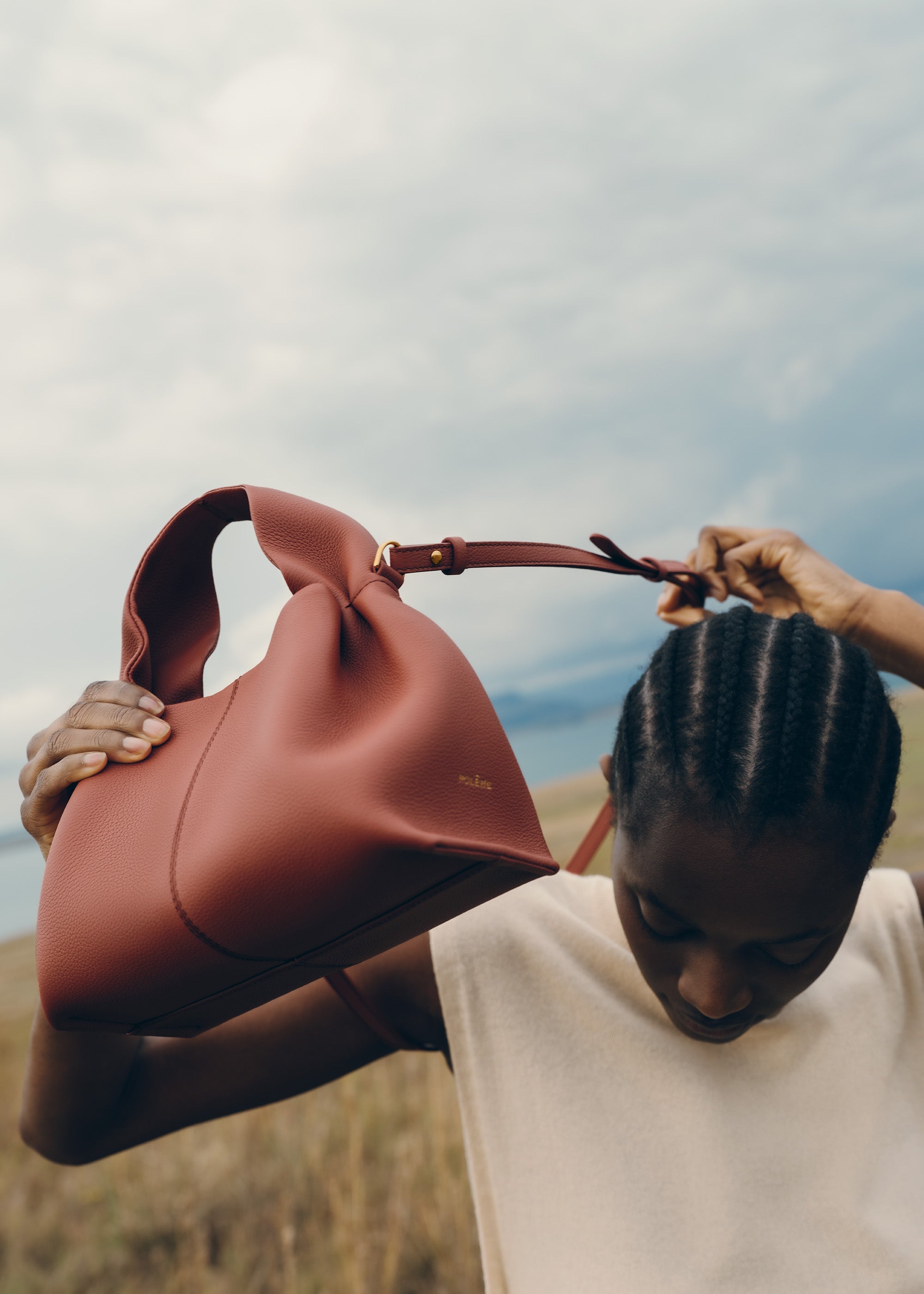 ホーネット Polène | Bag - Numéro Neuf Mini - Textured Terracotta – Polène US