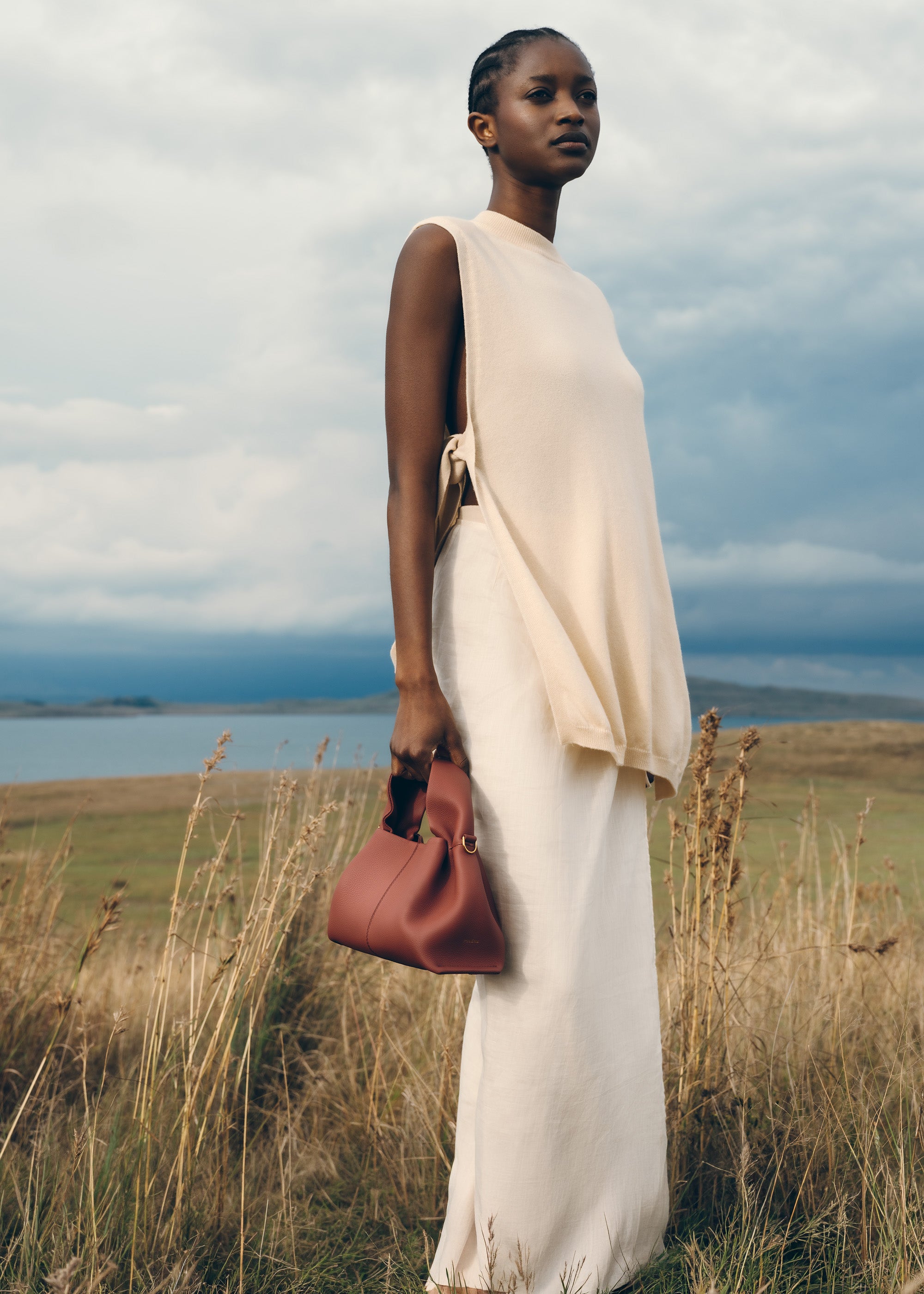 Polène | Bag - Numéro Neuf Mini - Textured Terracotta – Polène US