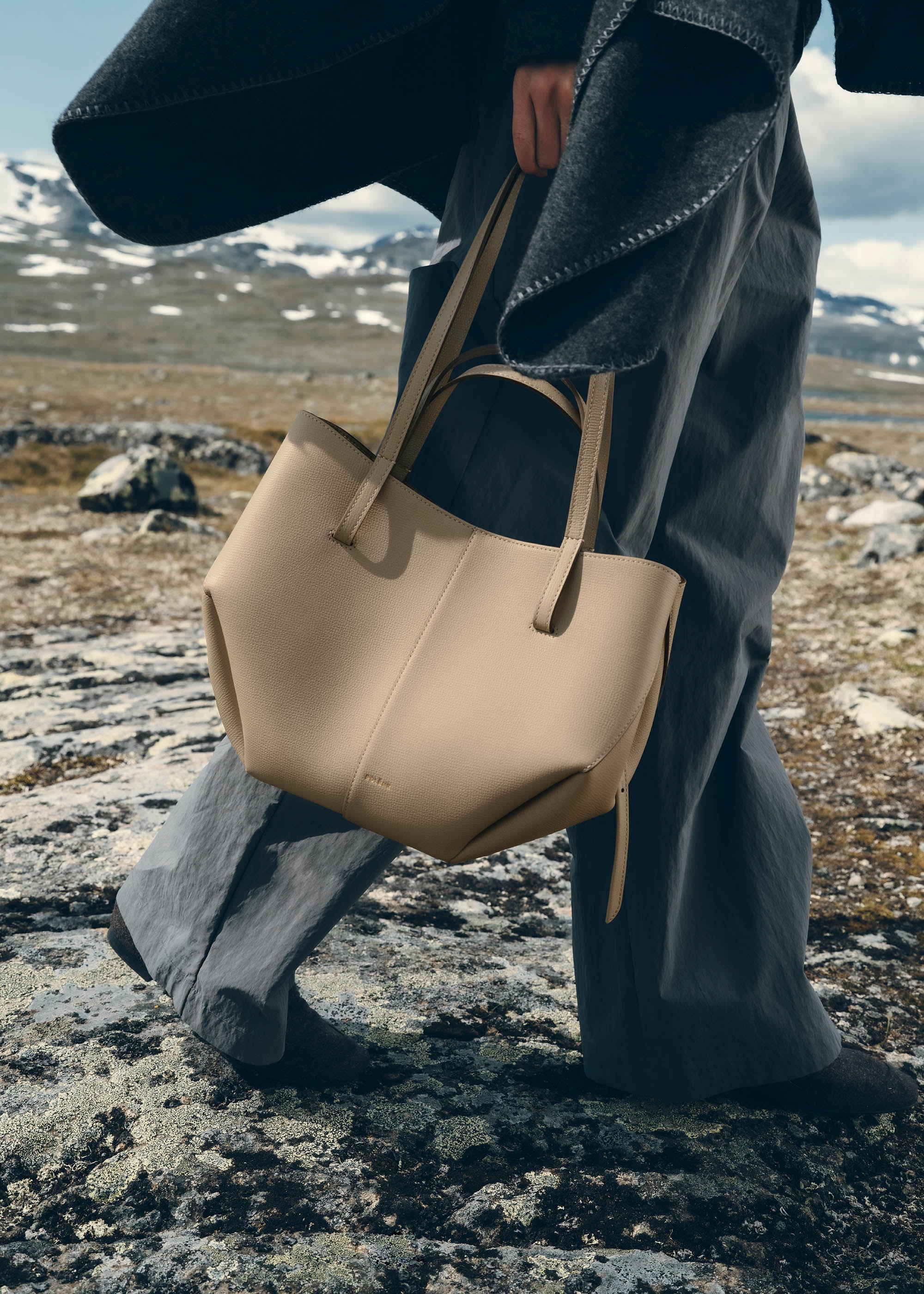 Polène | Bag - Cyme Mini - Textured Glade – Polène US