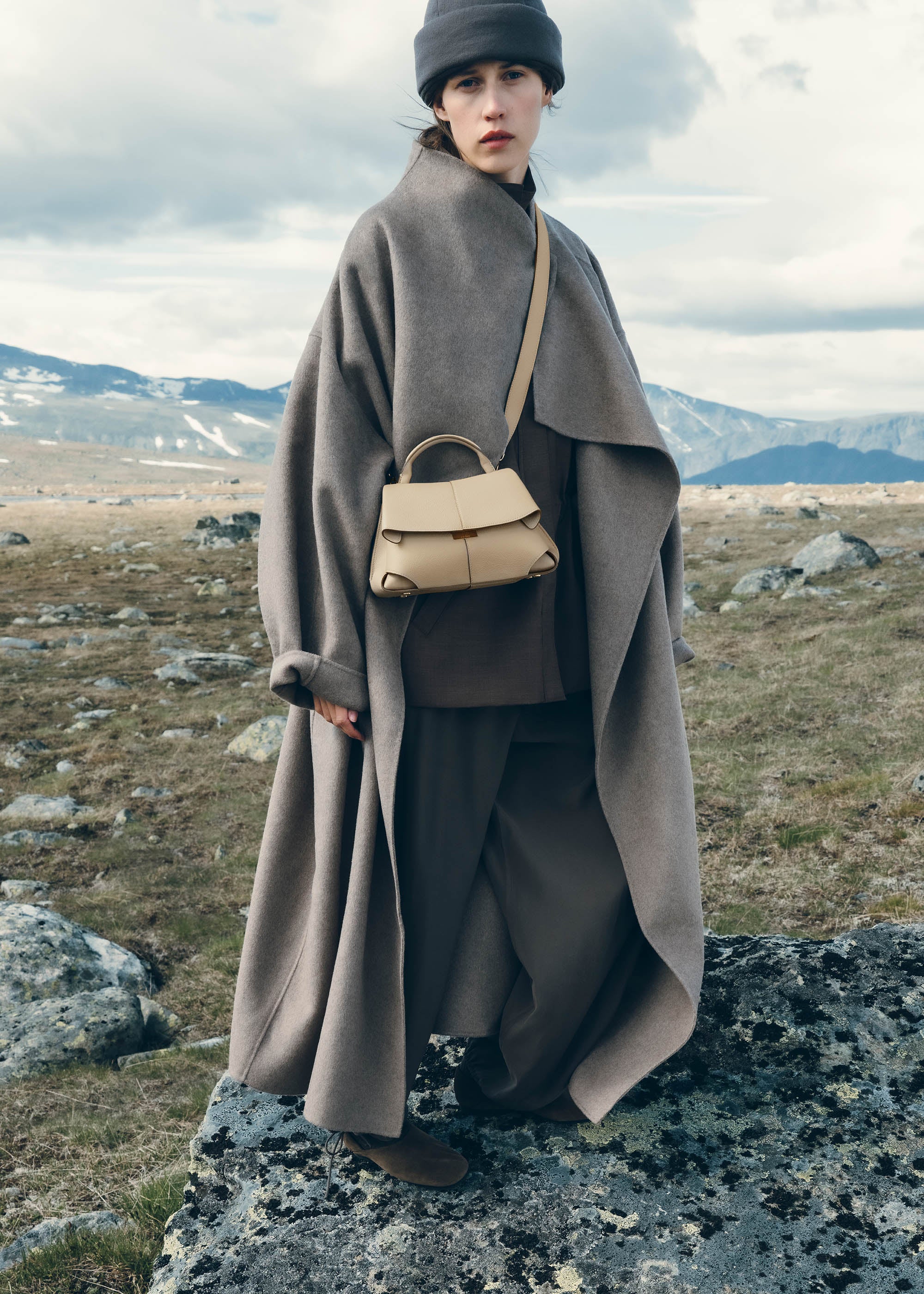 Polène | Bag - Mokki Mini - Textured Glade – Polène US
