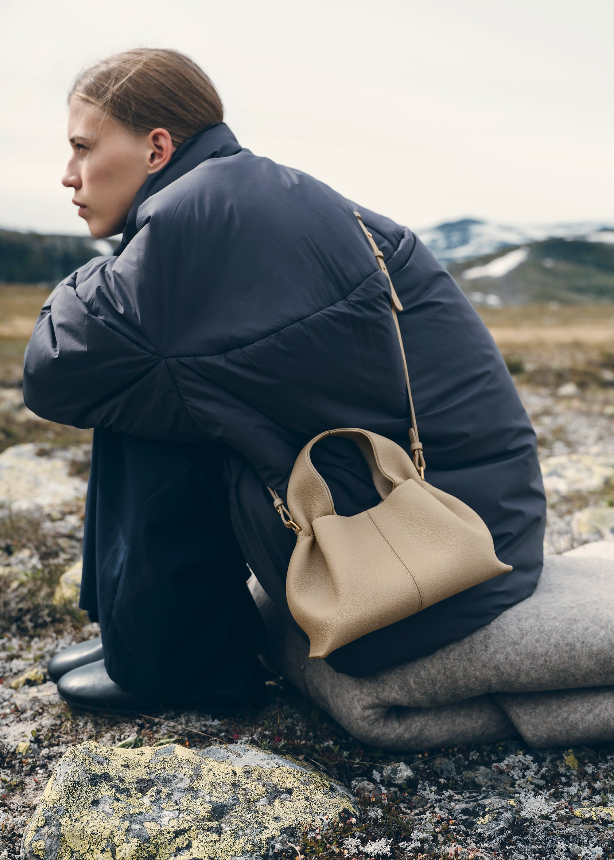 Polène | Bag - Numéro Neuf Mini - Textured Glade – Polène US