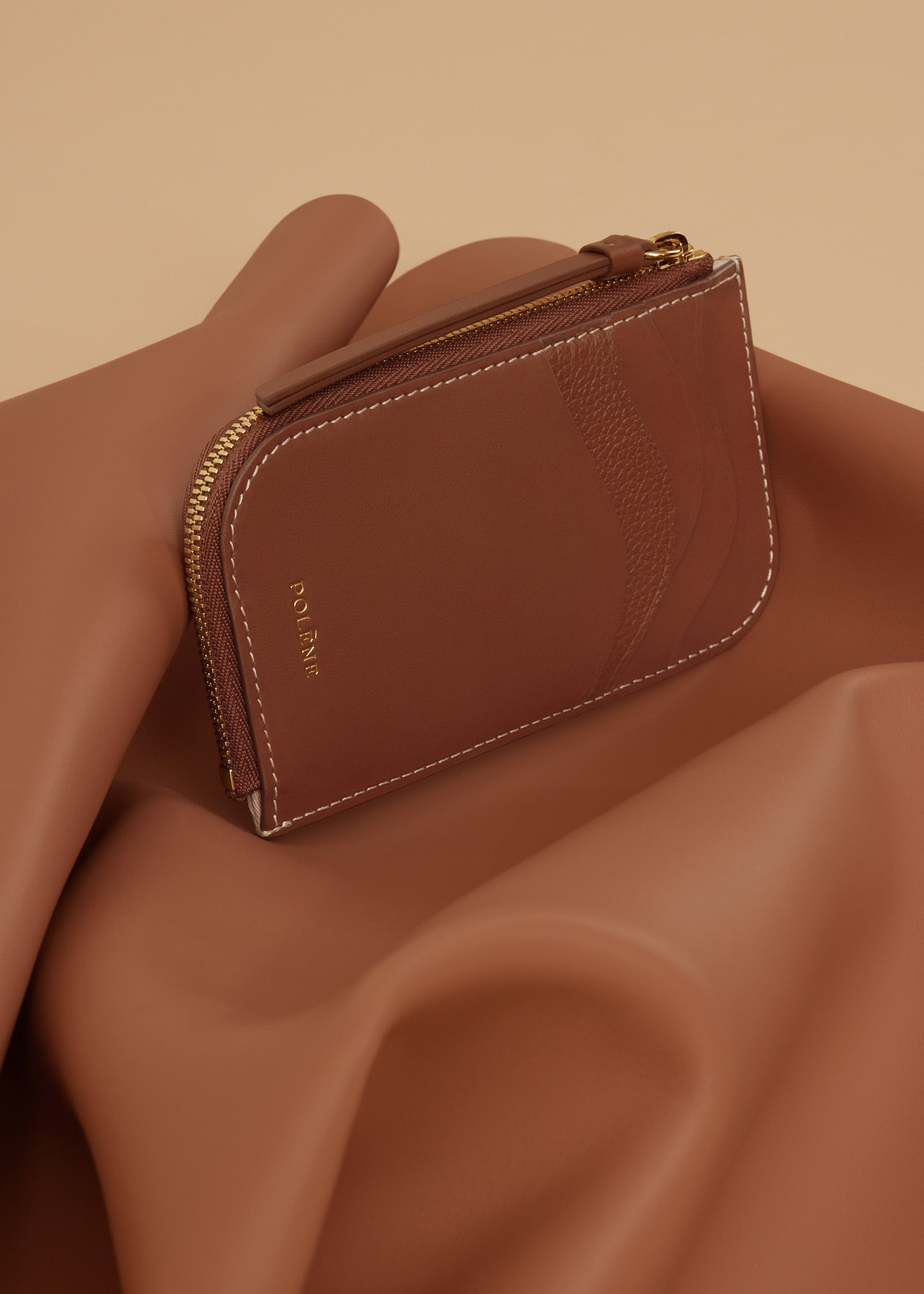 Atla Card Holder - Duo Cognac