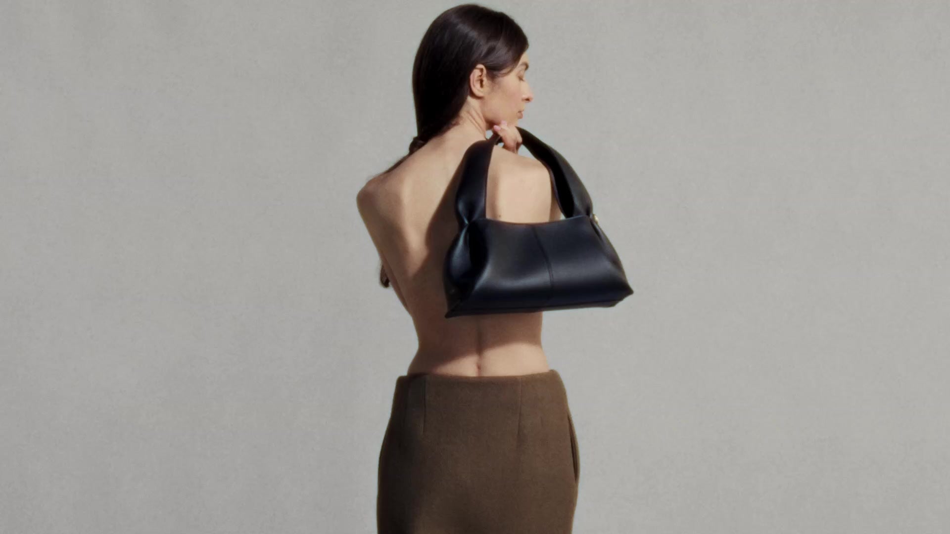 Polène Paris ポレーヌ \"Petite Maroquineri\" Polène | Bag - Numéro Huit - Textured Camel