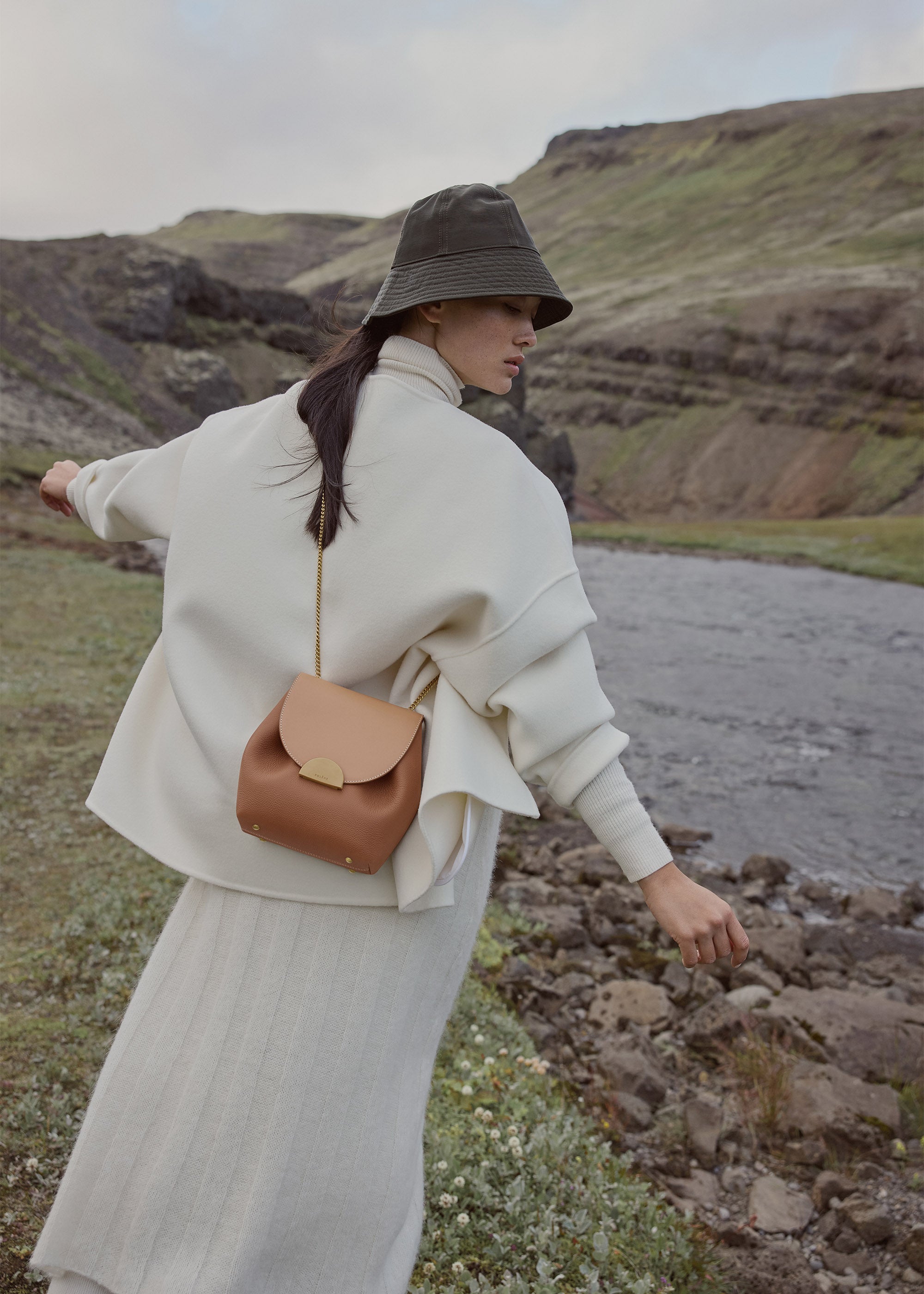 Polène  Bag - Numéro Un Nano - Camel