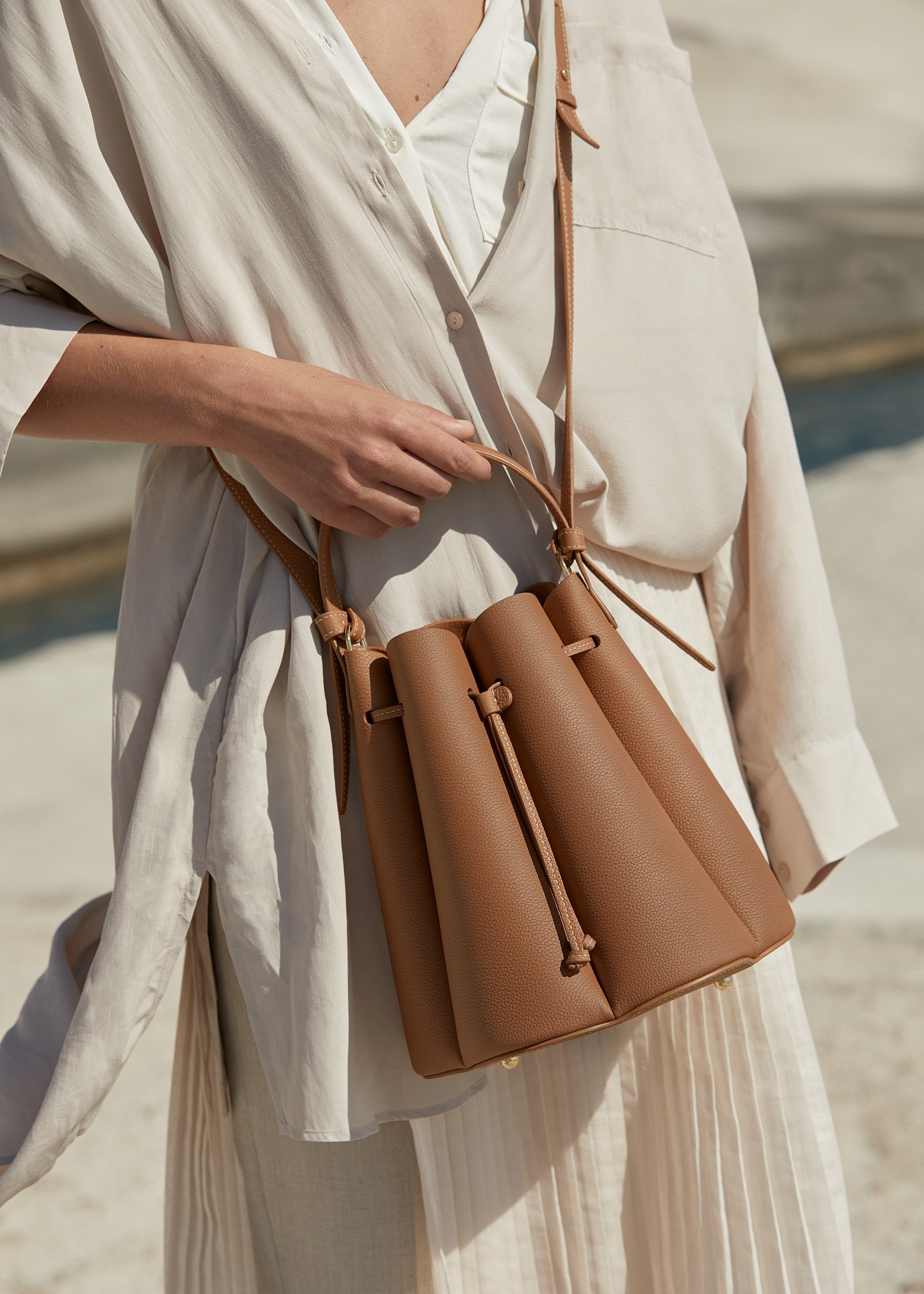 Polène | Bag - Numéro Huit - Camel