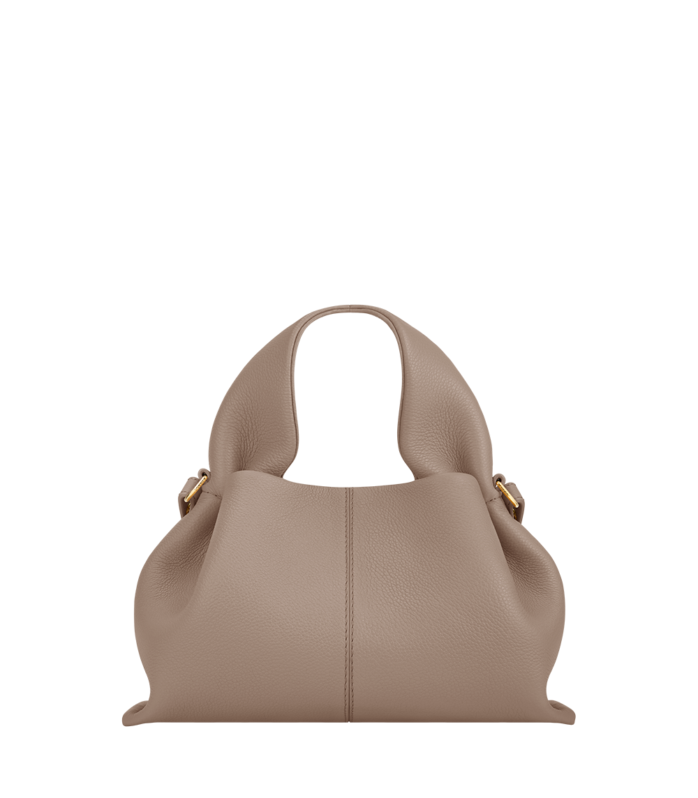 Fashion Versatile Portable Diagonal Bag Polene Paris Bag Leather