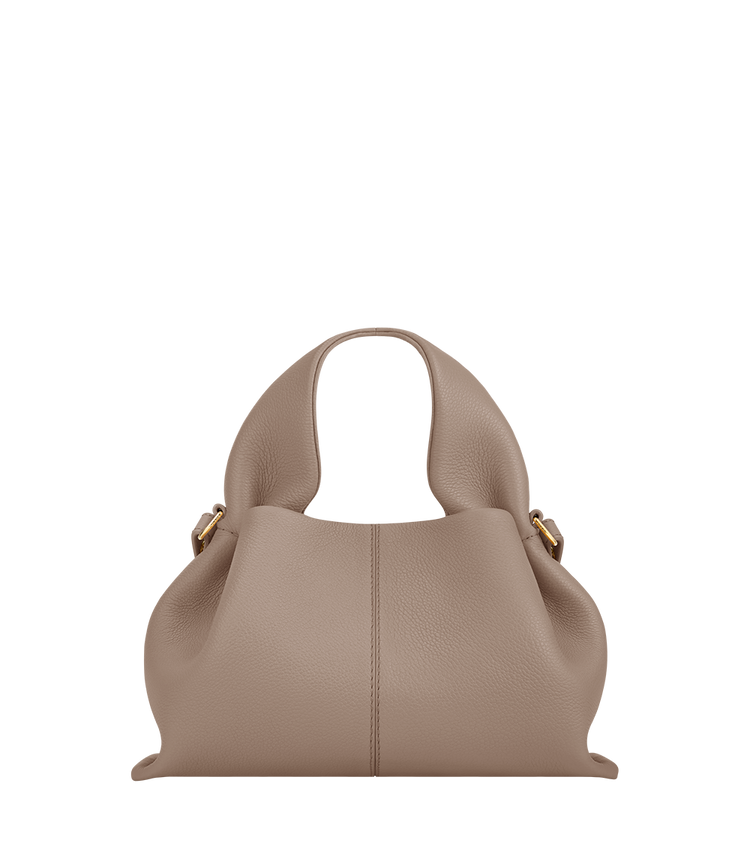 Polène Bag Numéro Neuf Mini Textured Taupe