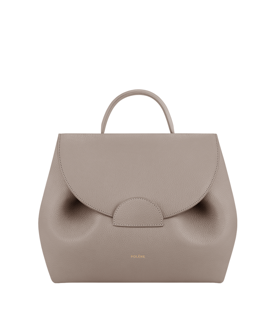 Numéro neuf leather handbag Polene White in Leather - 37488217