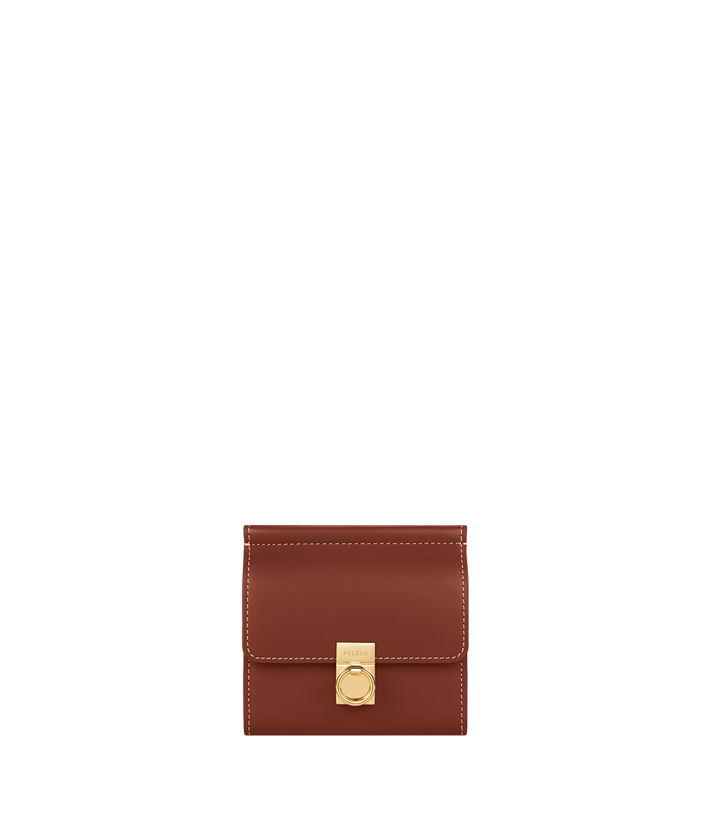 Numéro Sept Wallet - Smooth Cognac