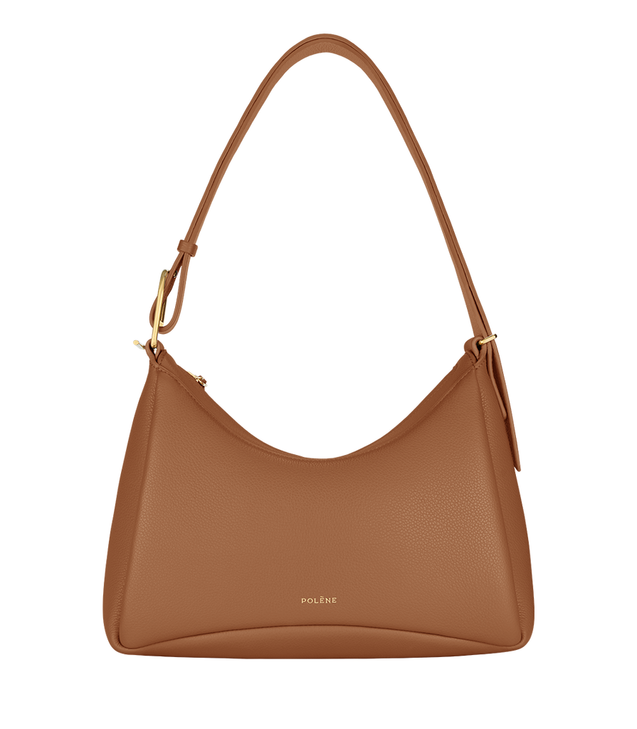 Polène | Bag - numéro UnMicro - Camel Textured Leather